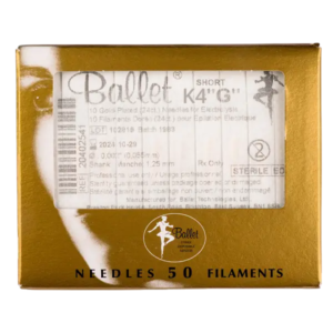 Голка для електроепілятора Ballet (Франція), матеріал: золото, К4"G", 1 шт